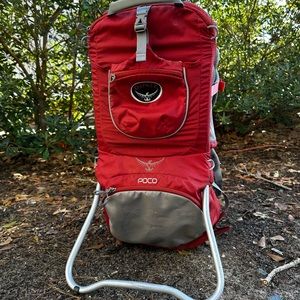 Osprey Poco child carrier backpack.